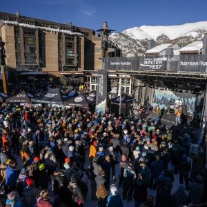 event stage with audience