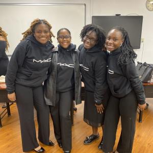 Four M·A·C 21 CAP students