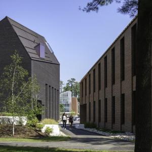 Bowdoin College - Between Mills Hall & Gibbons Center for Arctic Studies