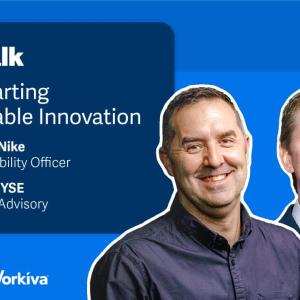 ESG Talk Jumpstarting Sustainable Innovation. Noel Kinder, Nike and Brian Matt, NYSE.