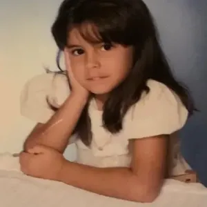 Joan Melendez Misner as a child