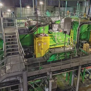 Inside a treatment facility