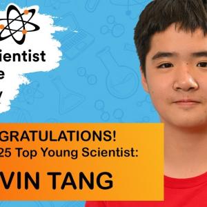 3M Young Scientist Challenge. Kevin Tang