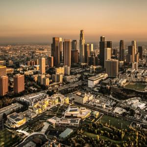 LA from above