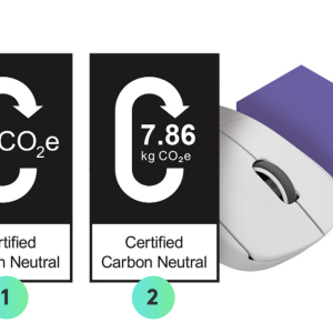 diagram of THE CARBON NEUTRAL LABEL and THE CARBON IMPACT LABEL 