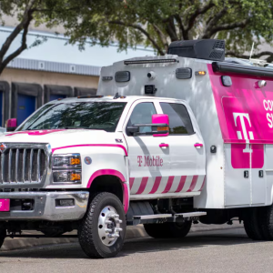 T-Mobile community support vehicle