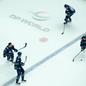 hockey players on ice