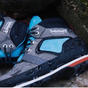 A pair of hiking boots