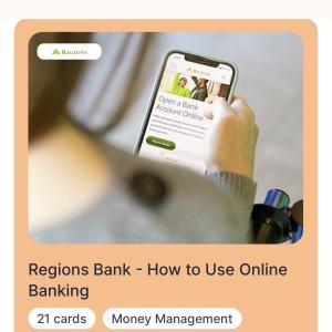 A person using online banking on a mobile phone 