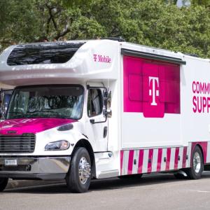 T-Mobile community support vehicle