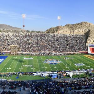 Tony the Tiger Sun Bowl football game