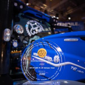 New Holland Tractor up close