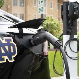 electric car charging station