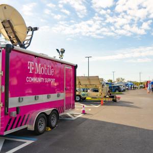 T-mobile community support vehicle