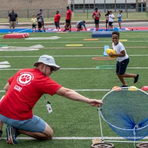 people playing sports