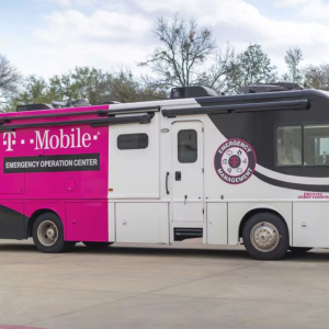 T-Mobile emergency operation center bus