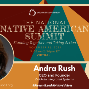 Rush Native American Summit poster