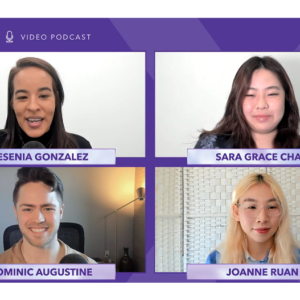 Video podcast participants 