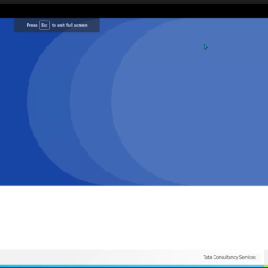 screenshot from TCS" "Global Innovator of the Year" digital meeting  of A.C.E
