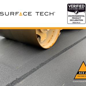 Surface Tech logo with verification logo