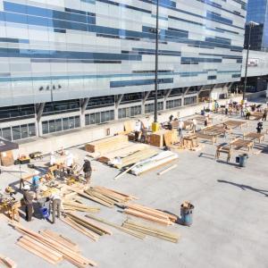 The event took place at the event deck at L.A. LIVE in Los Angeles, CA.