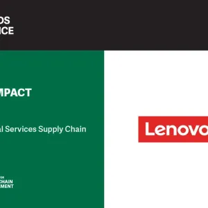 "ASCM awards of excellence MAKING AN IMPACT Lenovo  International Services Supply Chain"