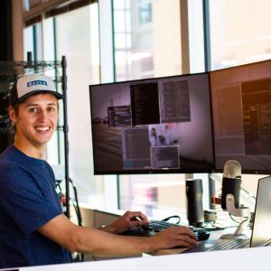 A new Raven recruit at work in the Advanced Engineering Center in Scottsdale, Arizona
