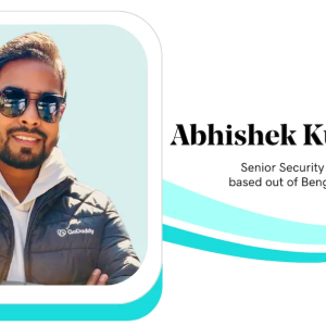 Abhishek Kumar Sah, Senior Security Engineer, GoDaddy