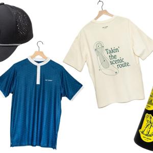 A sampling of Adam Sandoval's merchandise from his business Not Good.