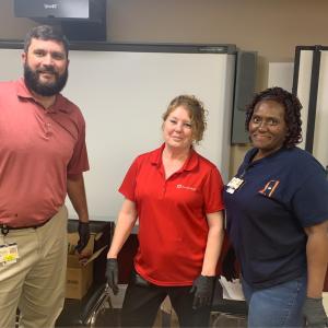 employees at Southwire celebrate