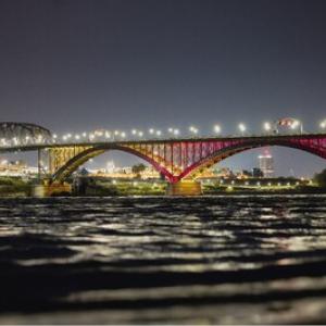 Aflac Buffalo Peace Bridge.