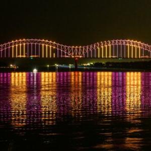 Aflac Memphis Mightly Lights.