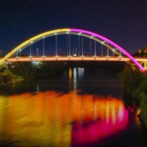 Aflac Nashville Korean War Veterans Memorial Bridge.
