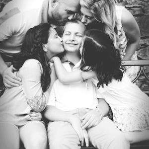 Brittany Smith and her family.