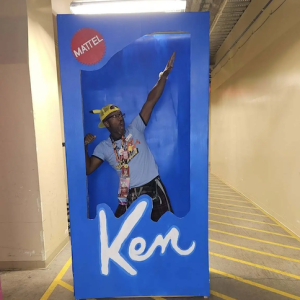 Andre shown in a Mattel "Ken" toy box.