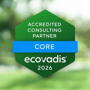 Ecovadis Accredited Consulting Partner badge