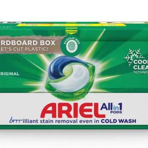 A box of Ariel detergent