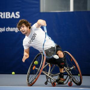 Dani C playing tennis