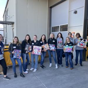 Arrow employees in Denver at A Precious Child