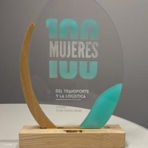 Award presented as part of T21's 100 Women in Transportation and Logistics 2026 recognition in Mexico City.
