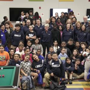 Boys and Girls Club STEM event group photo