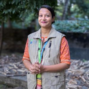 Portrait of Khaleda Hossain Moon 