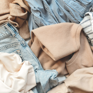 shirts and pants close up
