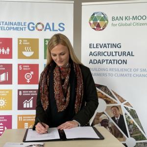 Signing of the Memorandum of Understanding