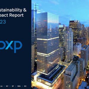 BXP 2023 Sustainability & Impact Report cover