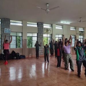 People dancing inside a hall 