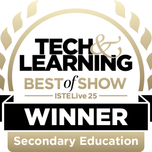 "Best of Show Teaching & Learning" award logo