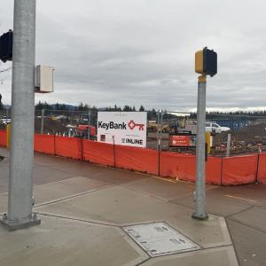 Future site of KeyBank branch in Black Diamond, Washington.