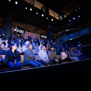 Audience at "A Black Frame of Mind” event.