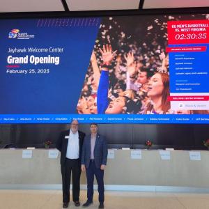 Jayhawk Welcome Center Grand Opening